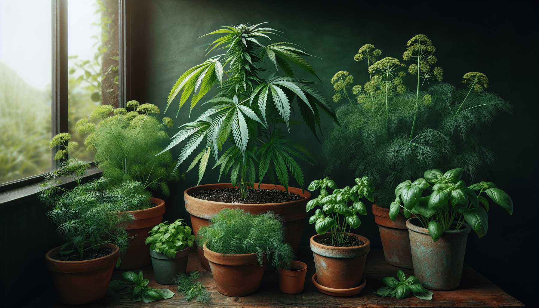 Weed Pflanzen: Koriander, Dill & Basilikum als Begleiter - Bud Brothers