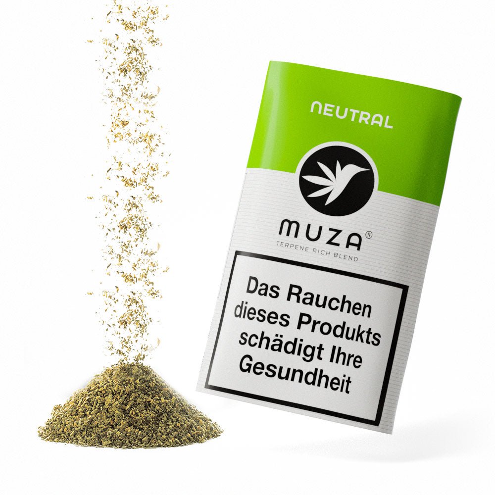 MUZA NEUTRAL Tabakersatz, nikotinfrei, Kräutermischung 20g - Bud Brothers