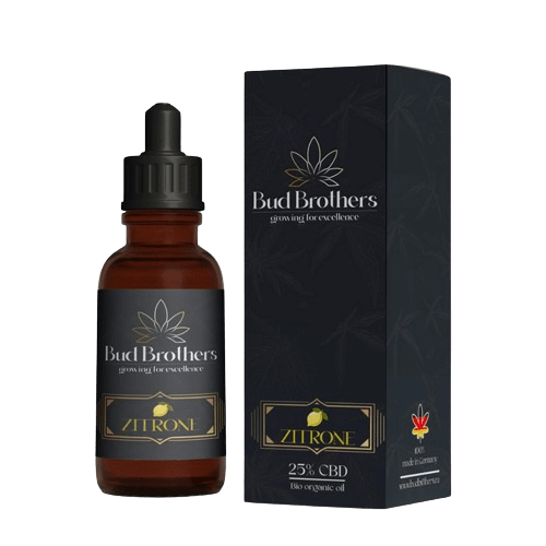 Bud Brothers Bio CBD-Öl Zitrone 10% - 40% CBD - Bud Brothers