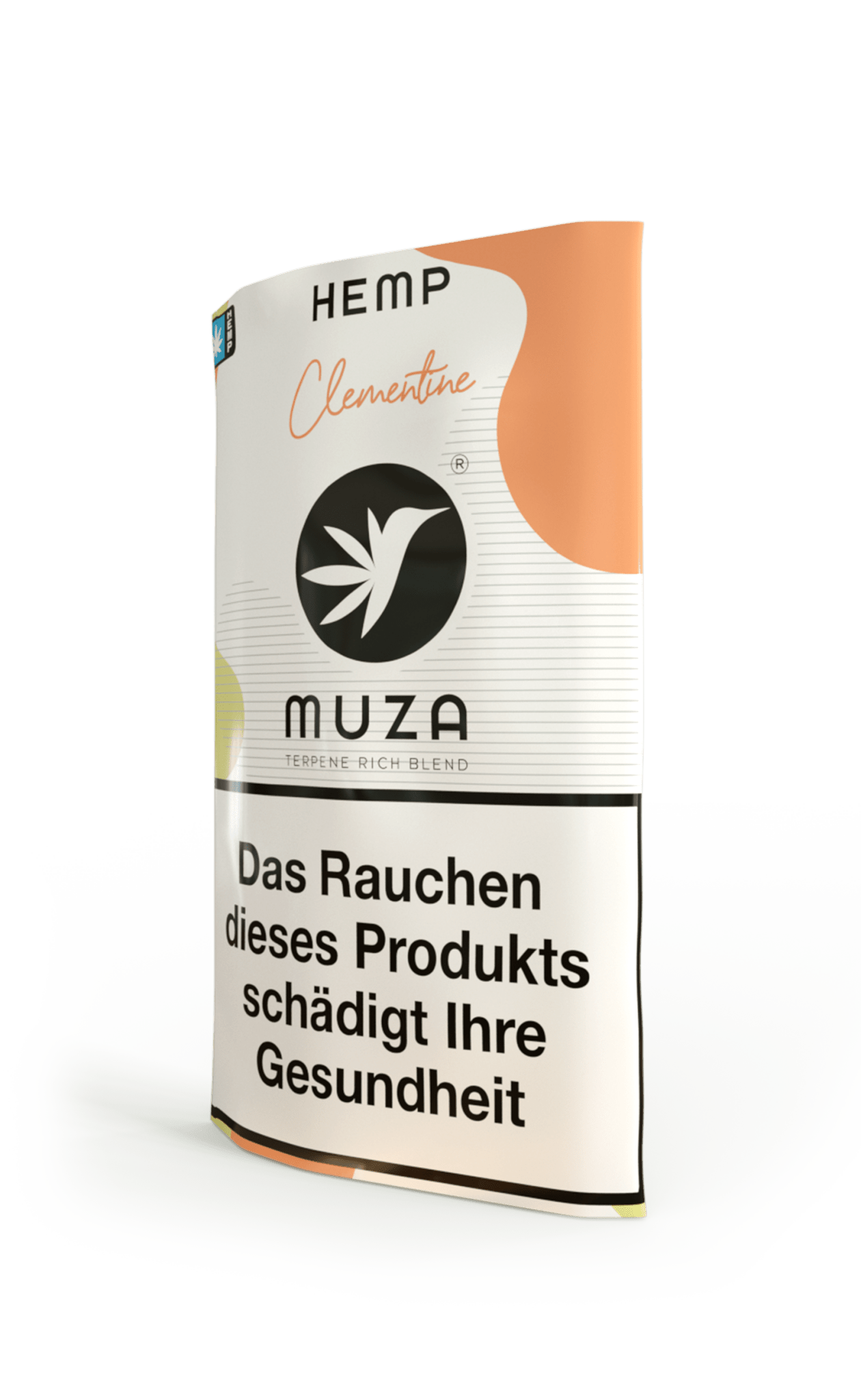 MUZA HEMP CLEMENTINE Tabakersatz, nikotinfrei, Hanffasern 10g - Bud Brothers