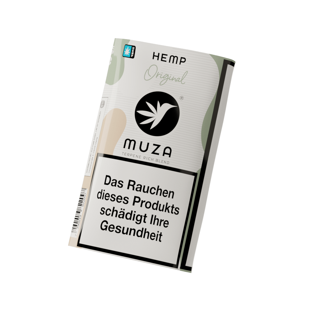 MUZA HEMP Original Tabakersatz, nikotinfrei, Kräutermischung 10g - Bud Brothers