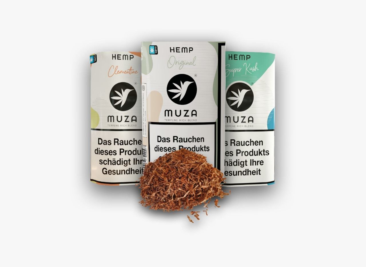 MUZA HEMP Original Tabakersatz, nikotinfrei, Kräutermischung 10g - Bud Brothers