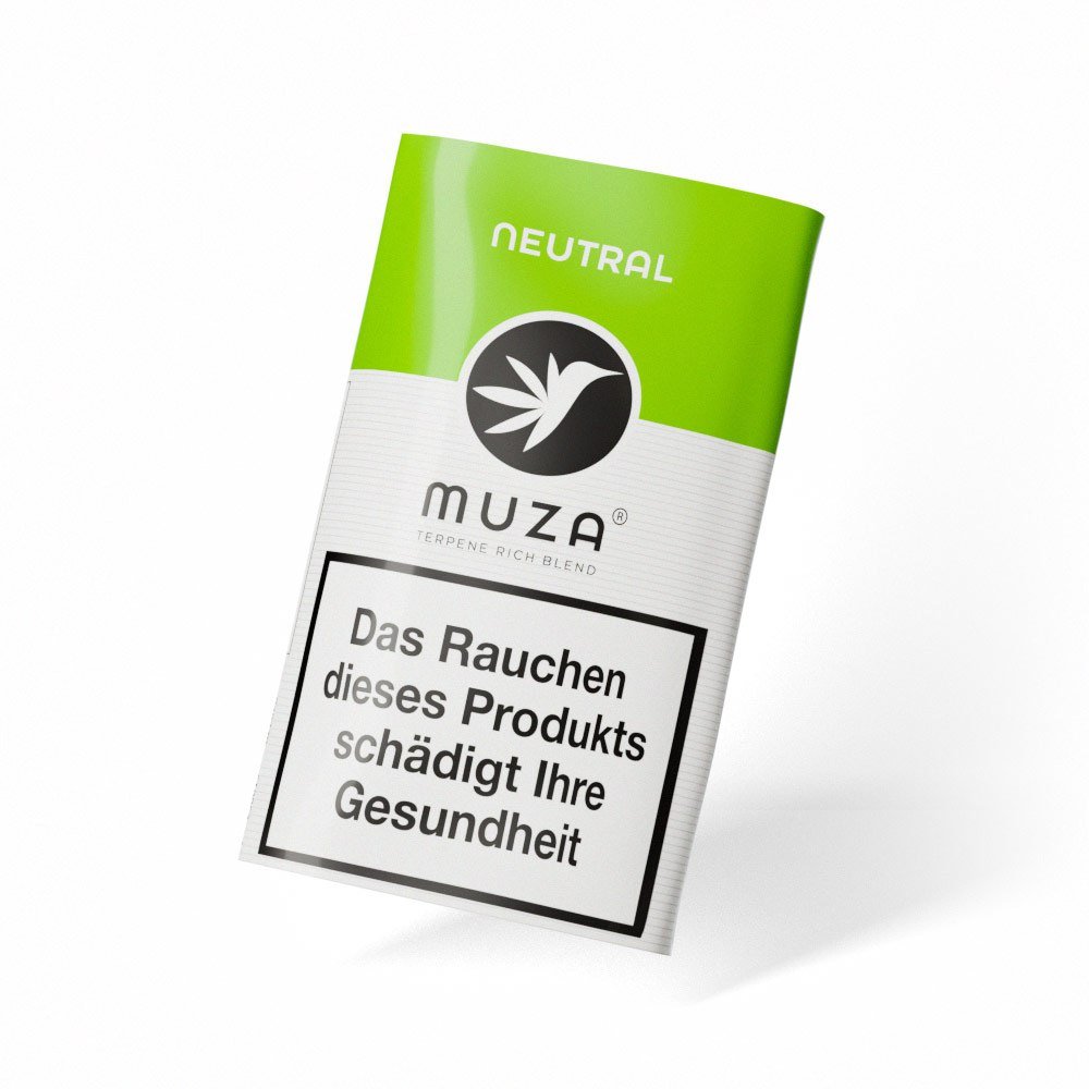 MUZA NEUTRAL Tabakersatz, nikotinfrei, Kräutermischung 20g - Bud Brothers