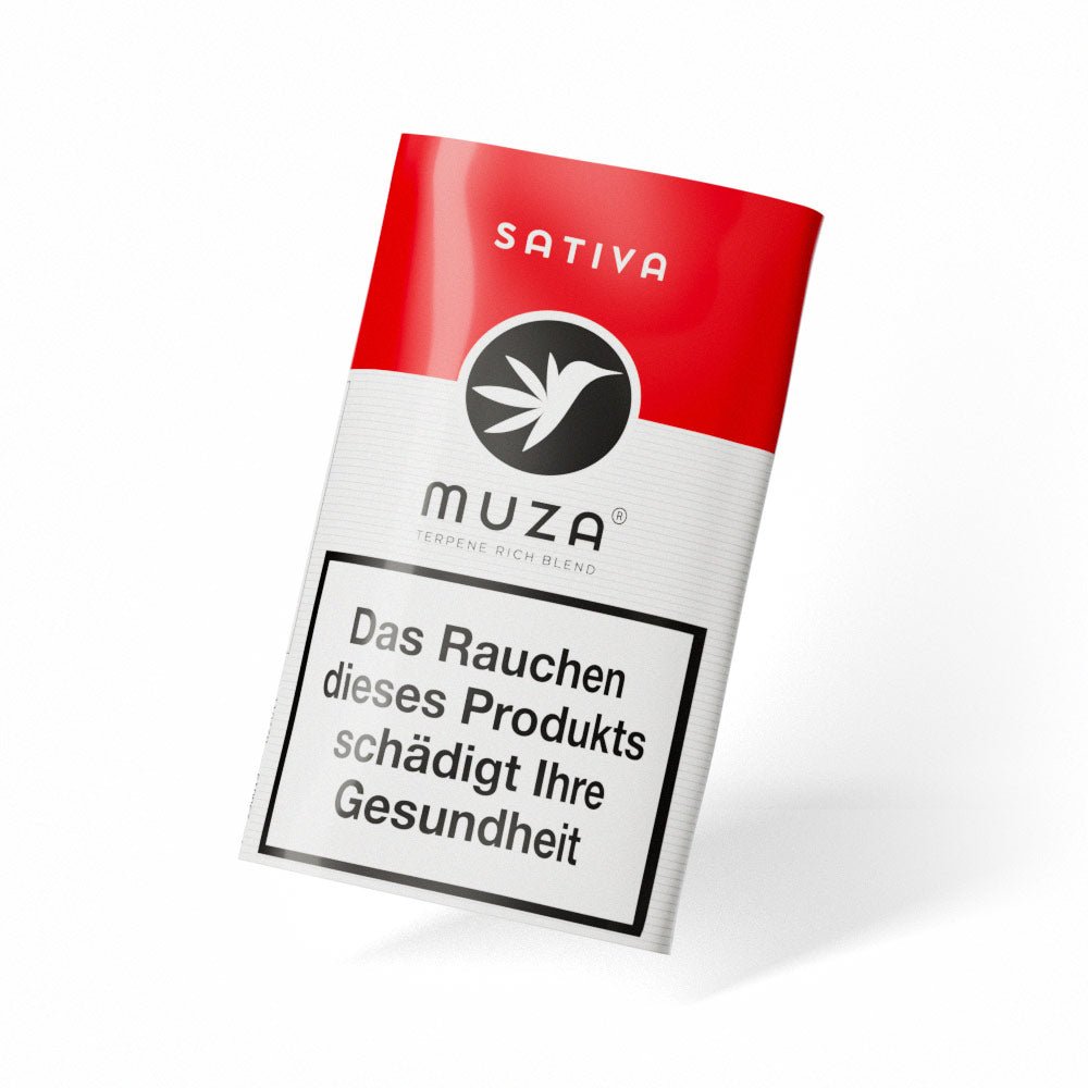 MUZA SATIVA Tabakersatz, nikotinfrei, Kräutermischung 20g - Bud Brothers