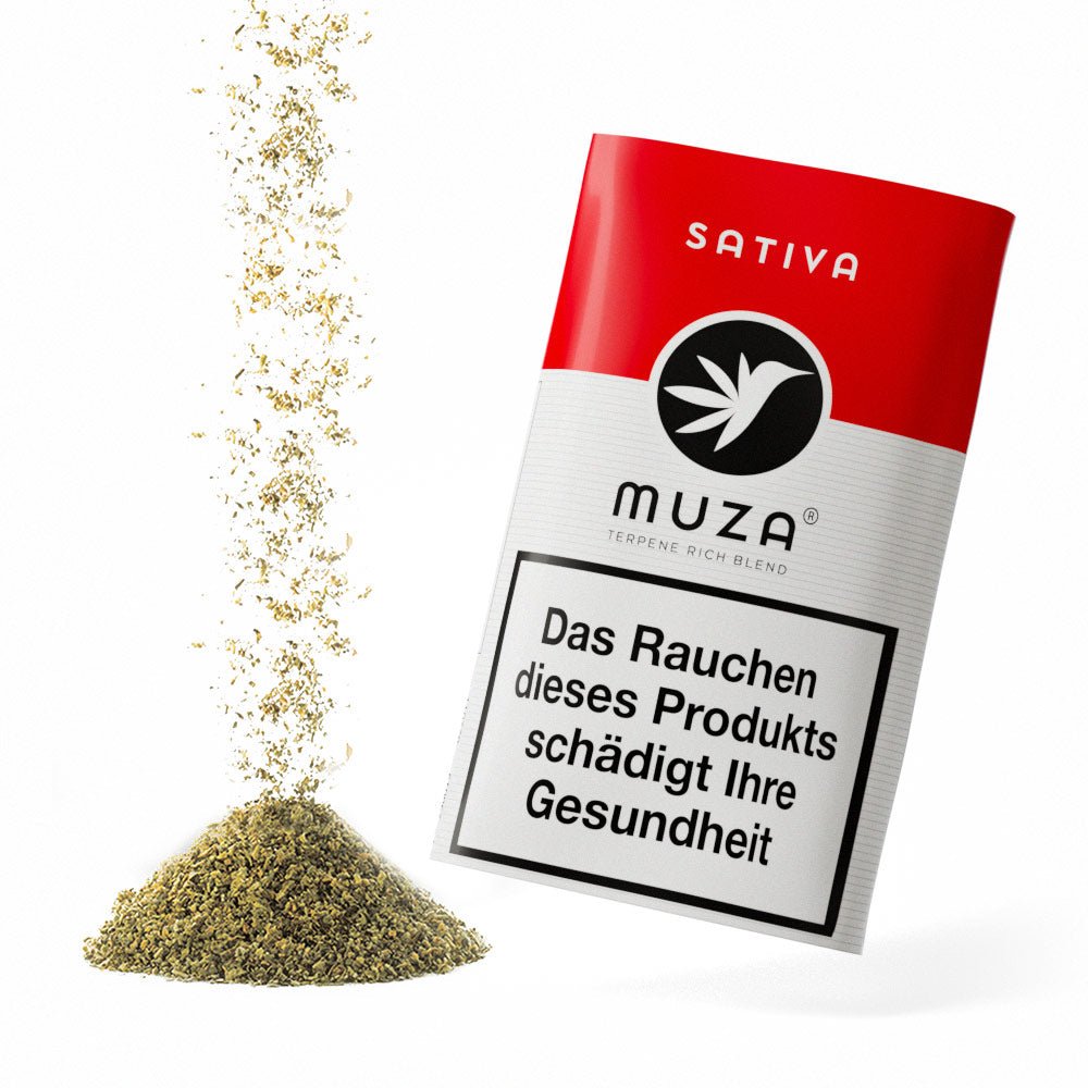 MUZA SATIVA Tabakersatz, nikotinfrei, Kräutermischung 20g - Bud Brothers